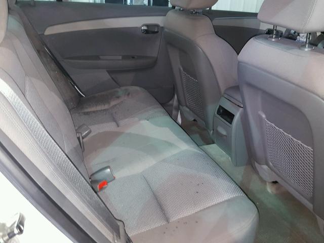 1G1ZA5EU6BF358337 - 2011 CHEVROLET MALIBU LS WHITE photo 6