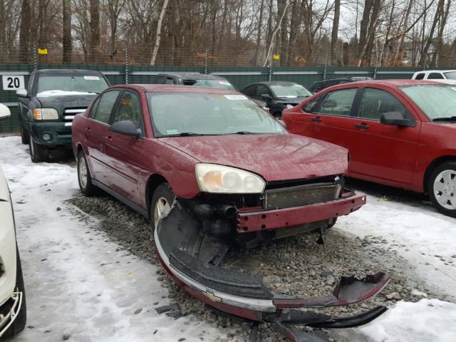 1G1ZS58F47F281260 - 2007 CHEVROLET MALIBU LS RED photo 1