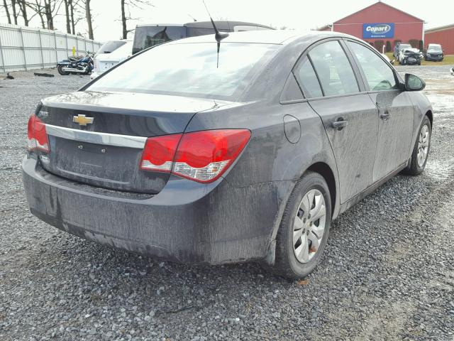 1G1PA5SG8E7255487 - 2014 CHEVROLET CRUZE LS BLACK photo 4