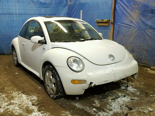 3VWCB21C22M458826 - 2002 VOLKSWAGEN NEW BEETLE 白色 照片 1