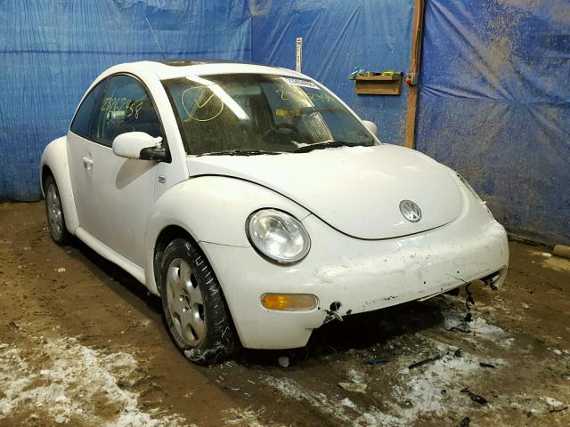 3VWCB21C22M458826 - 2002 VOLKSWAGEN NEW BEETLE WHITE photo 1