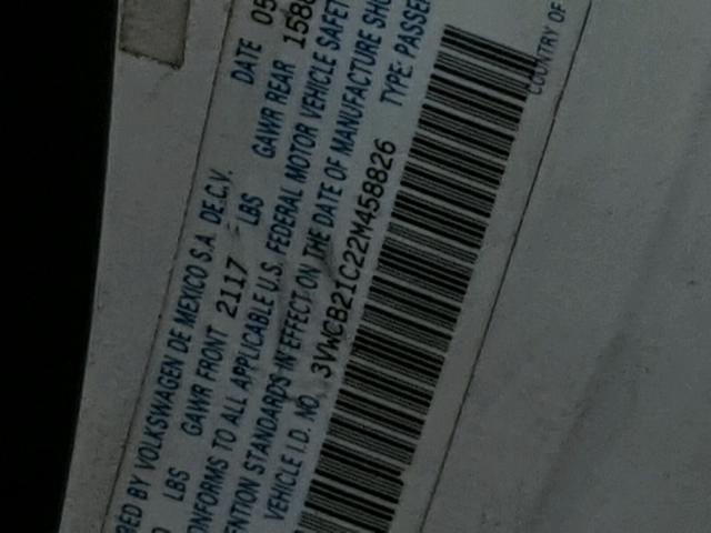 3VWCB21C22M458826 - 2002 VOLKSWAGEN NEW BEETLE 白色 照片 10