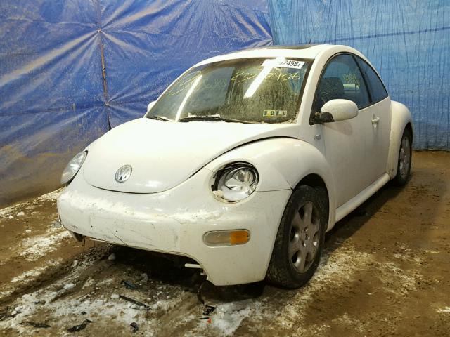 3VWCB21C22M458826 - 2002 VOLKSWAGEN NEW BEETLE 白色 照片 2