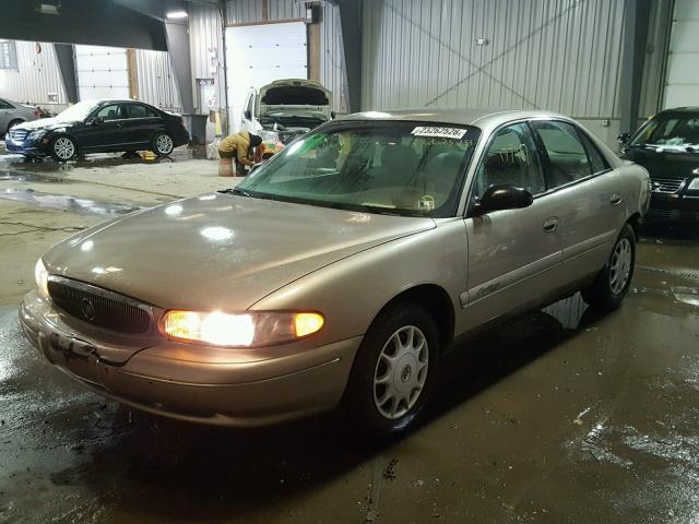 2G4WS52J0Y1297077 - 2000 BUICK CENTURY CU BEIGE photo 2