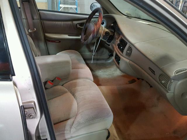 2G4WS52J0Y1297077 - 2000 BUICK CENTURY CU BEIGE photo 5