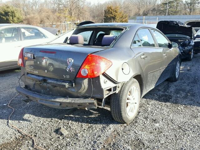 1G2ZG558664252484 - 2006 PONTIAC G6 SE1 GRAY photo 4