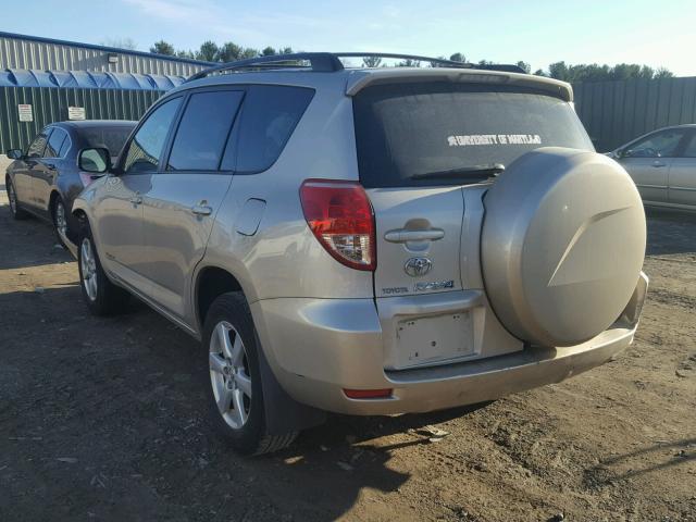 JTMBD31V786088515 - 2008 TOYOTA RAV4 LIMIT GOLD photo 3