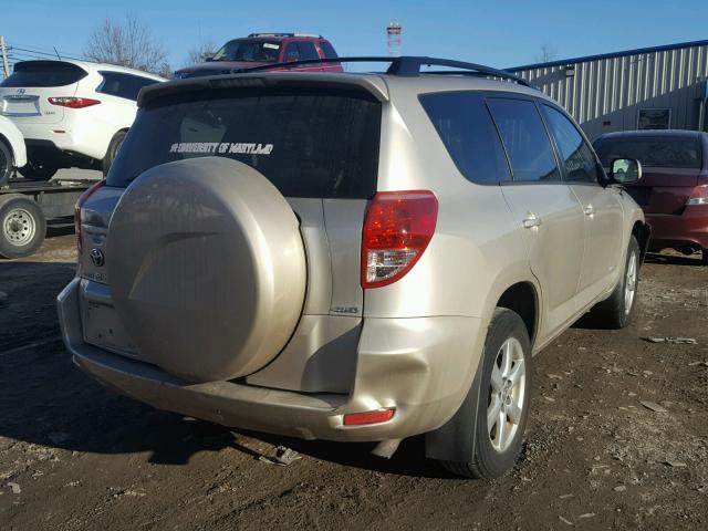 JTMBD31V786088515 - 2008 TOYOTA RAV4 LIMIT GOLD photo 4