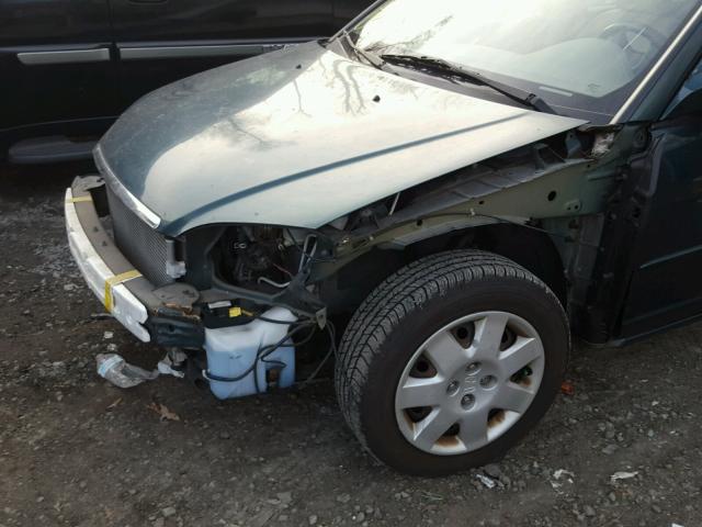 1HGES26722L008250 - 2002 HONDA CIVIC EX GRAY photo 9