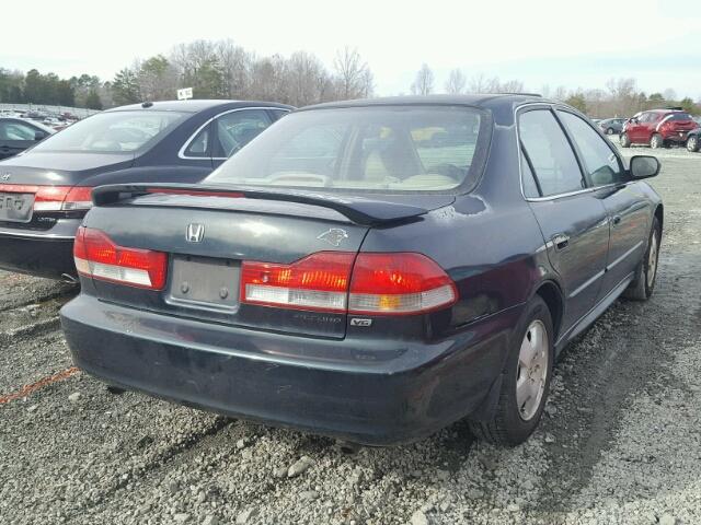 1HGCG16581A058470 - 2001 HONDA ACCORD EX GREEN photo 4