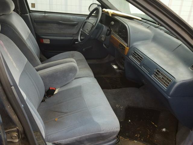 1FACP55U7LG122115 - 1990 FORD TAURUS L BLUE photo 5