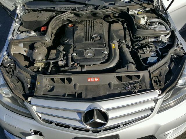 WDDGF4HB2CR217310 - 2012 MERCEDES-BENZ C 250 SILVER photo 7