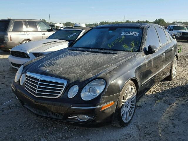 WDBUF56X77B035973 - 2007 MERCEDES-BENZ E 350 BLACK photo 2