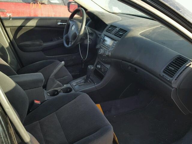 1HGCM56424A800146 - 2004 HONDA ACCORD LX BLACK photo 5