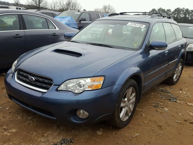 4S4BP67C664349586 - 2006 SUBARU LEGACY OUT BLUE photo 2