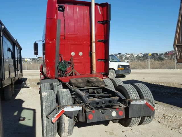 3HSCUAPR0BN357725 - 2011 INTERNATIONAL PROSTAR PR RED photo 3