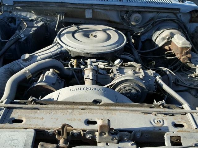 1FTHF25L2EPA11094 - 1984 FORD F250 BLUE photo 7