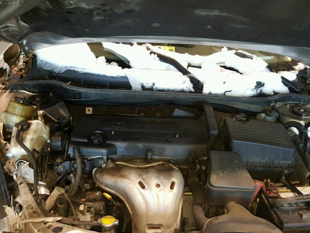 4T4BE46K69R071804 - 2009 TOYOTA CAMRY BASE SILVER photo 7