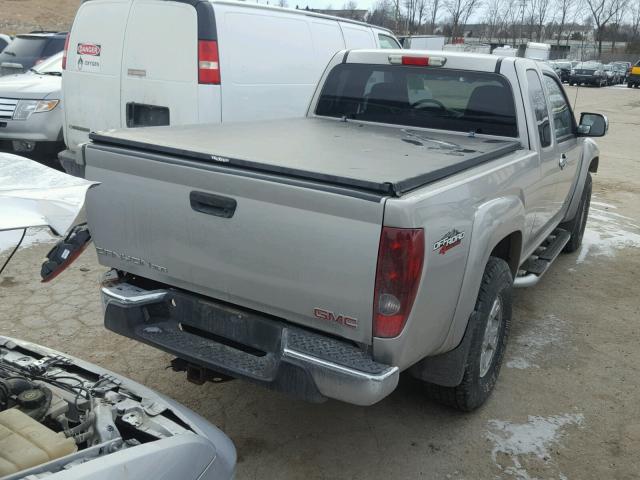 1GTDT196358208114 - 2005 GMC CANYON SILVER photo 4