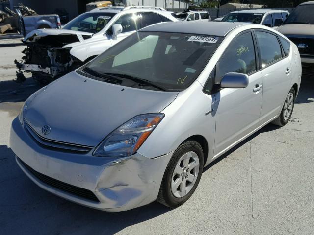 JTDKB20U977677986 - 2007 TOYOTA PRIUS SILVER photo 2