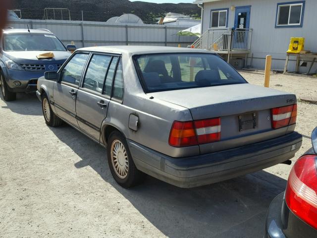 YV1JS8316R1160404 - 1994 VOLVO 940 GRAY photo 3