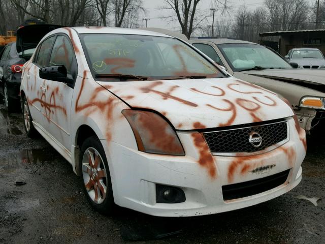 3N1AB61EX9L675465 - 2009 NISSAN SENTRA 2.0 WHITE photo 1