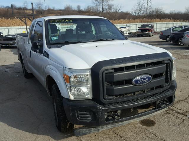 1FD8X3A63DEB59098 - 2013 FORD F350 SUPER WHITE photo 1