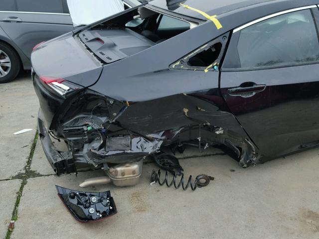 2HGFC2F79HH534916 - 2017 HONDA CIVIC EX შავი ფოტო 9