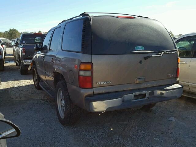 1GKEC13Z23R208673 - 2003 GMC YUKON TAN photo 3