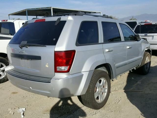 1J8GR48K17C596531 - 2007 JEEP GRAND CHER SILVER photo 4