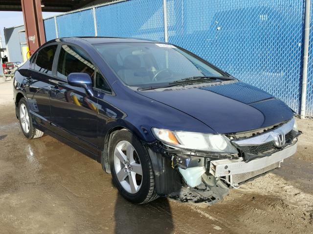 19XFA1F65AE078288 - 2010 HONDA CIVIC BLUE photo 1