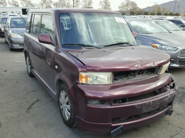 JTLKT324240139915 - 2004 TOYOTA SCION XB PURPLE photo 1