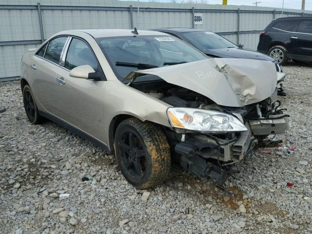 1G2ZJ57K394247967 - 2009 PONTIAC G6 BEIGE photo 1