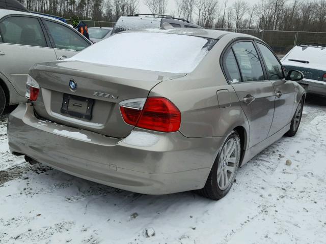 WBAVC93577K031668 - 2007 BMW 328 XI TAN photo 4