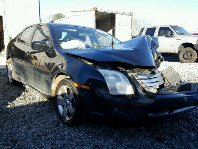 3FAHP07Z57R193023 - 2007 FORD FUSION SE BLACK photo 1