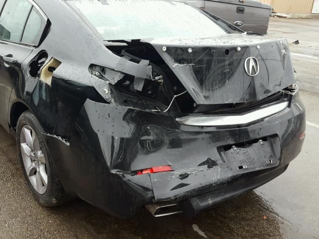 19UUA8F56DA001266 - 2013 ACURA TL TECH CHARCOAL photo 9