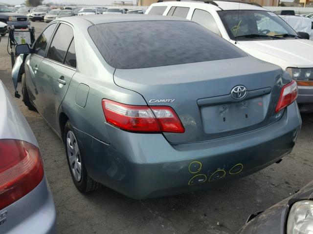 4T1BE46K57U525399 - 2007 TOYOTA CAMRY NEW GREEN photo 3