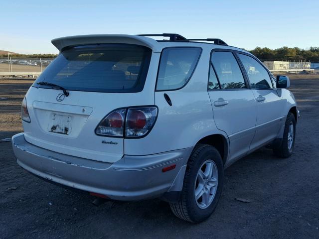 JTJHF10U230294996 - 2003 LEXUS RX 300 WHITE photo 4