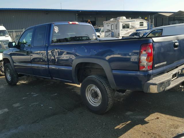 1GCHC29GX1E230266 - 2001 CHEVROLET SILVERADO BLUE photo 3