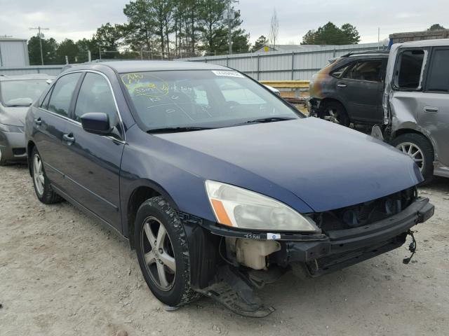 1HGCM56314A171146 - 2004 HONDA ACCORD LX BLUE photo 1