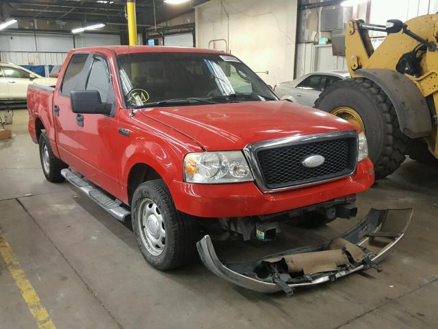 1FTPW12548KC85555 - 2008 FORD F150 SUPER RED photo 1