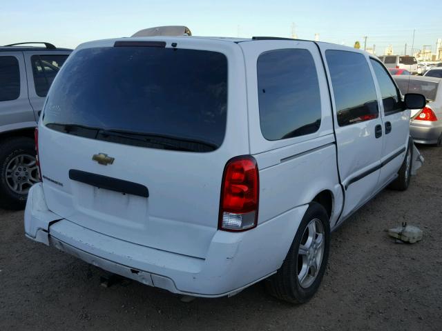 1GNDV231X7D189902 - 2007 CHEVROLET UPLANDER L WHITE photo 4