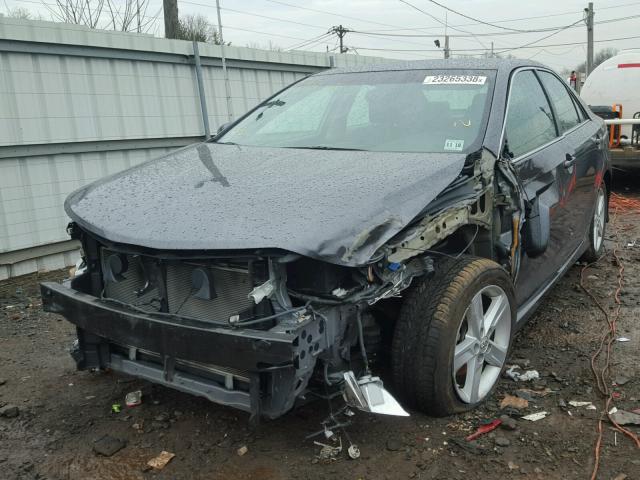 4T1BF1FK3EU311455 - 2014 TOYOTA CAMRY L GRAY photo 2