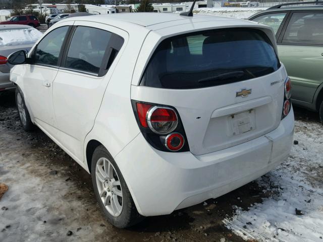 1G1JC6SH3C4150918 - 2012 CHEVROLET SONIC LT WHITE photo 3