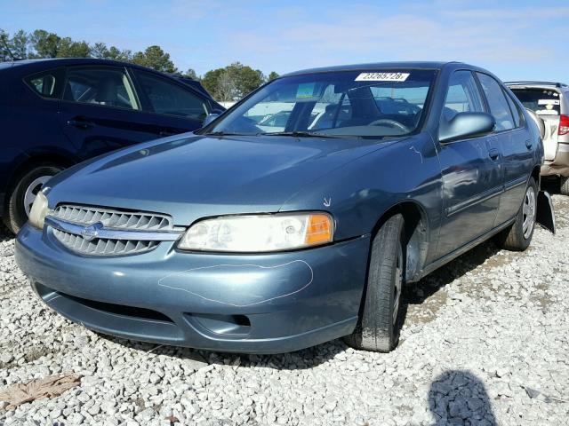 1N4DL01D51C170290 - 2001 NISSAN ALTIMA XE BLUE photo 2