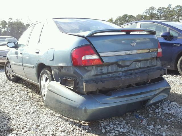 1N4DL01D51C170290 - 2001 NISSAN ALTIMA XE BLUE photo 3