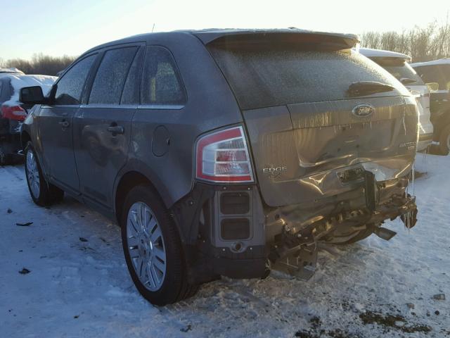 2FMDK49C99BA41475 - 2009 FORD EDGE LIMIT GRAY photo 3