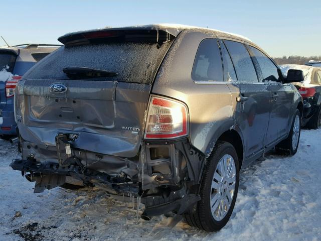 2FMDK49C99BA41475 - 2009 FORD EDGE LIMIT GRAY photo 4