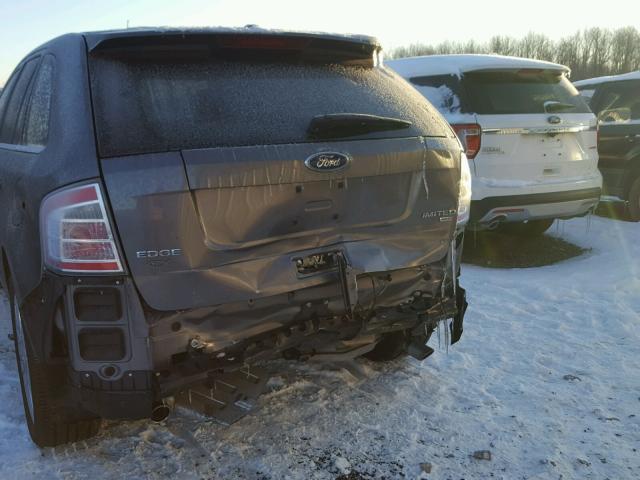 2FMDK49C99BA41475 - 2009 FORD EDGE LIMIT GRAY photo 9