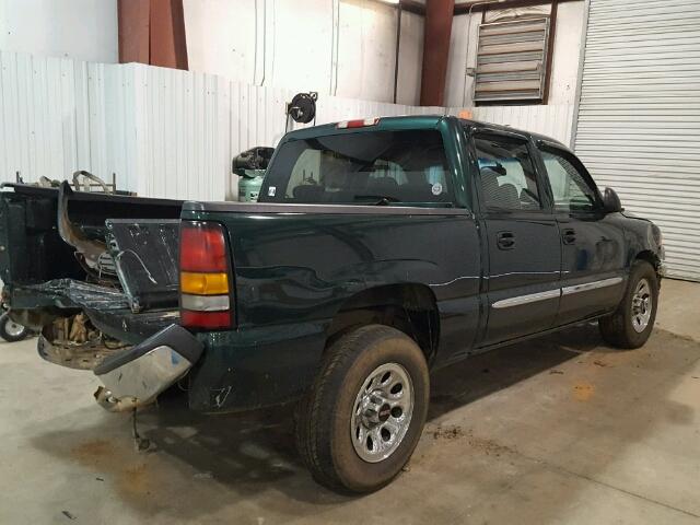 2GTEC13V771111878 - 2007 GMC NEW SIERRA GREEN photo 4